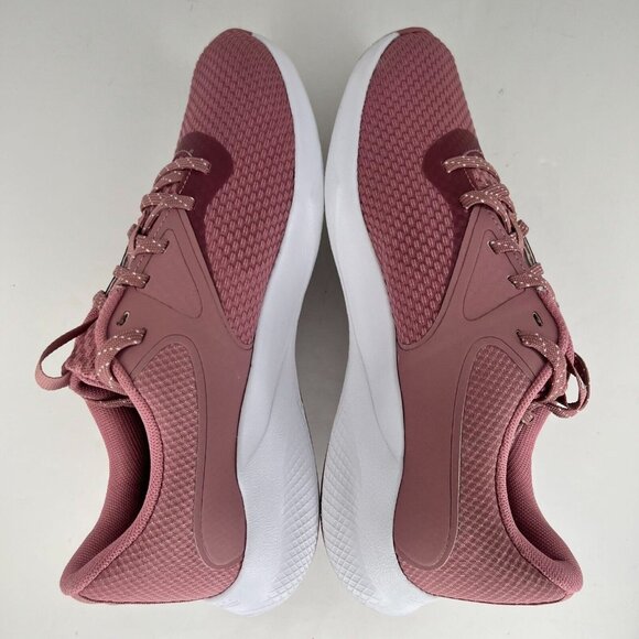 Under Armour Womens Pink Elixir Charged Aurora 2 Lace Up Size 8.5 Training Shoes - Picture 6 of 9